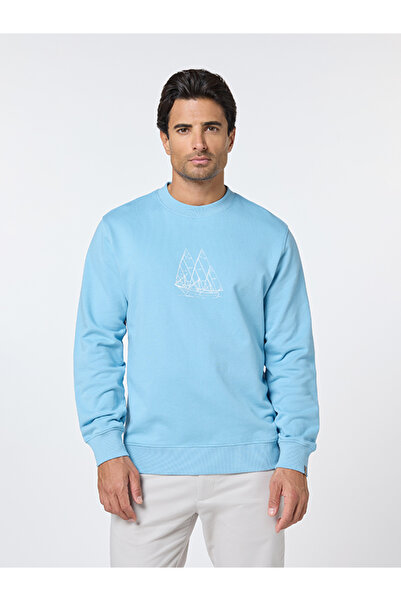 Mannerism Blue Cotton Sweatshirt