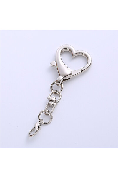 Choice style 1 10Pcs/pack Fashion Alloy Heart Keychain Keyring Pendant Heart ...