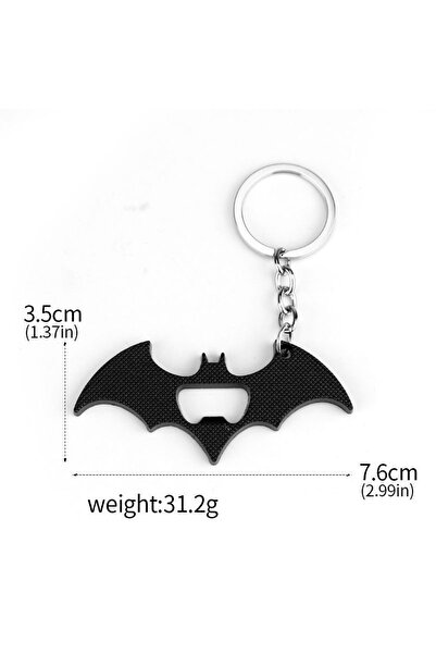 Miniso سلسلة مفاتيح على شكل شخصية الخفاش من فيلم K00038-01، سلسلة مفاتيح للنس...