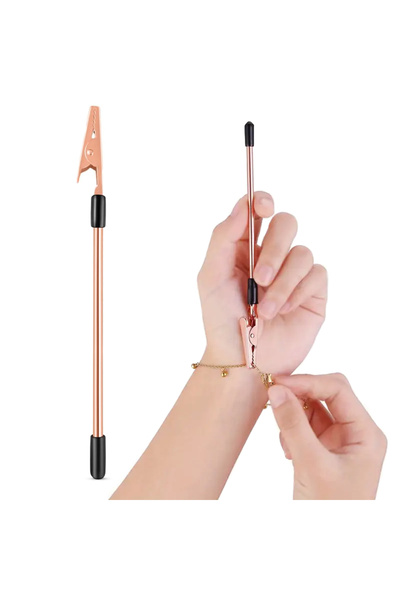 Choice1 كماشة مشبك التمساح الذهبي الوردي لأساور القلائد والساعات، أداة تثبيت ...