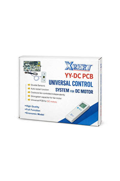 Xpert YY-DC PCB Universal DC Motor AC Control Board Kit with Remote & Sensors