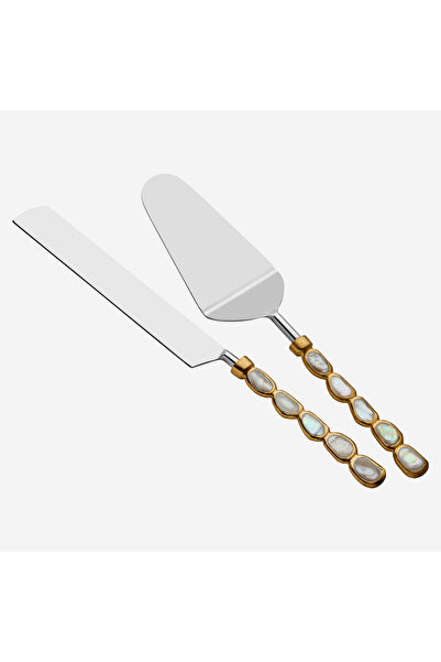 CHIARA ALESSI Altın Pirinç Servis Seti