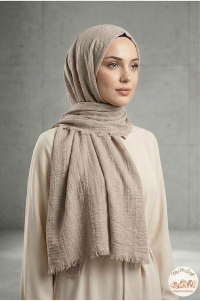 Mumulayf Bambu Kraş Şal Taş ÜTÜ ISTEMEYEN HAVA ALAN ÖZEL DOKUSU GENİŞ EBATLI ...