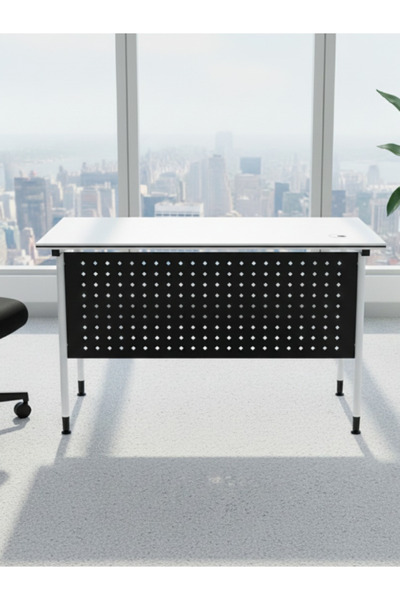 BEC16 Modern 120cm office desk with metal frame