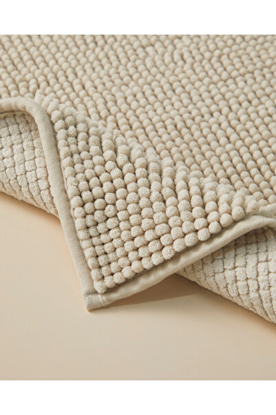 English Home Macaroni Banyo Paspası 50x80 cm Bej