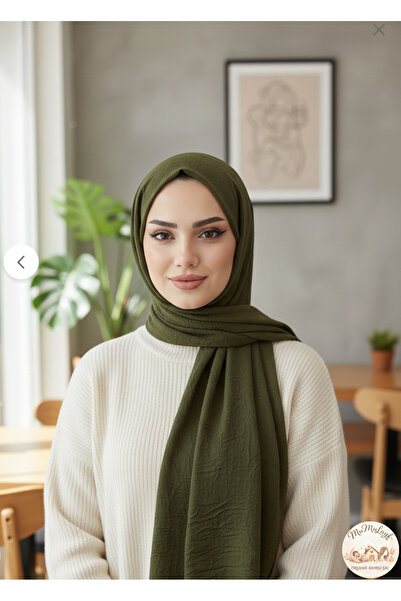 Mumulayf Bambu Kraş Şal HAKİ ÜTÜ ISTEMEYEN HAVA ALAN ÖZEL DOKUSU GENİŞ EBATLI...