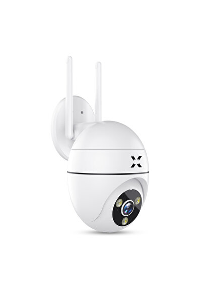 Xenon Smart Güvenlik Kamerası | 1440p 4MP Mobil Kontrol, Hareket Takipli, Gece Görüşlü, Dış Mekan Kamera (X7268)