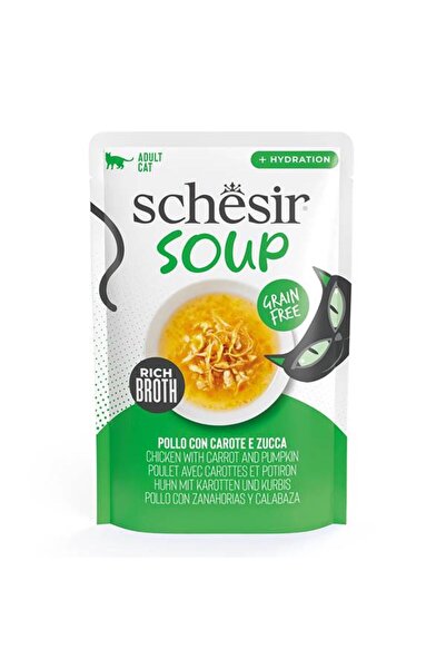 Schesir Tavuk ve Bal Kabaklı Kedi Çorbası 40gr