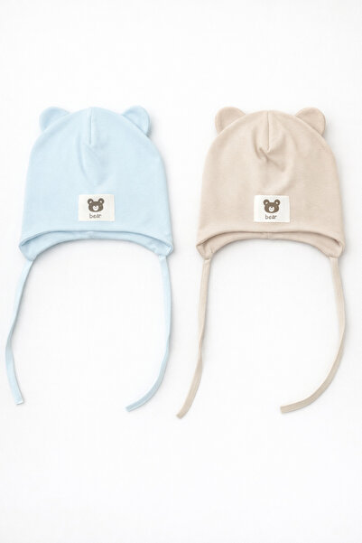 greenmoss قطن 100% ، قبعة طفل مزدوجة