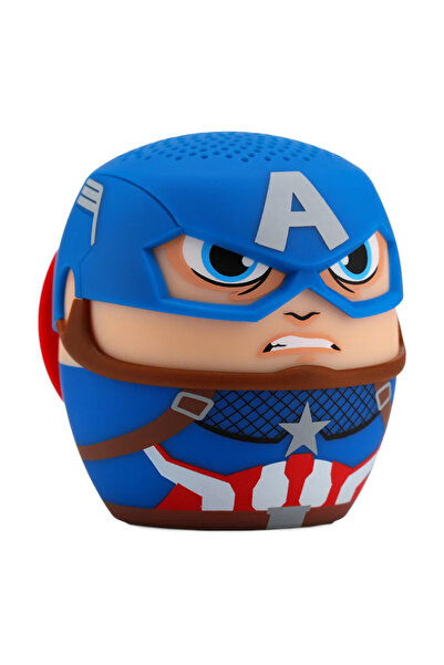 Bitty Boomers Marvel Captain America Figürlü Lisanslı Mini Bluetooth Hoparlör
