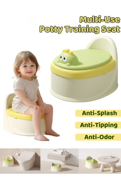 Generic Baby potty with removable high splash guard, comes with 50 cleaning b...