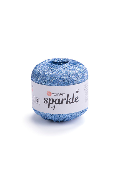 Yarnart Sparkle %60 Metalik Polyester %40 Polyamid – 25 g 160 m Işıltılı Örgü...