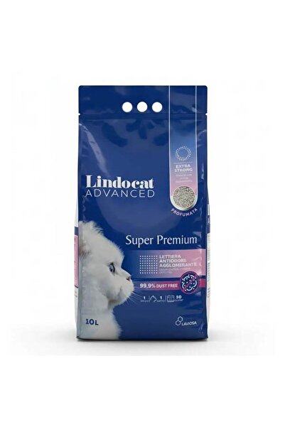 Lindo Cat Lindocat Super Premium Ekstra Güçlü Topaklanan Pudra Kokulu Kedi Ku...
