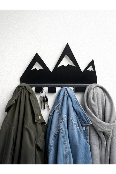 TASAGRAM Dağ Silüetli Metal Askılık