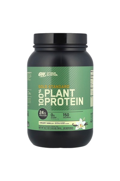 Optimum Nutrition بروتين نباتي 100% من جولد ستاندرد بنكهة الفانيليا 1.76 رطل