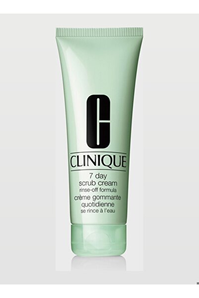 Clinique كريم تقشير يدوم 7 أيام، تركيبة قابلة للشطف