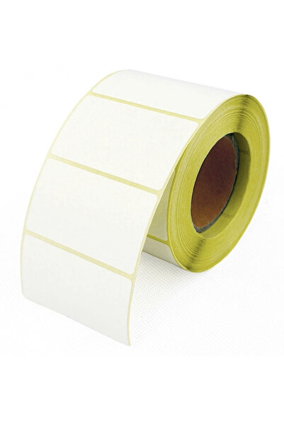 ÖZSON Rulo Yapışkanlı Kuşe Barkod Etiketi 90mm X 60mm 500 Sarım
