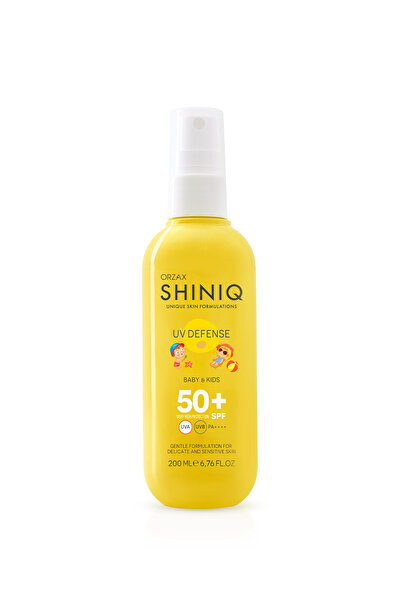 SHINIQ BEBEK VE ÇOCUKLAR İÇİN GÜNEŞ KORUYUCU VÜCUT SPREYİ SPF50+ 200 ML
