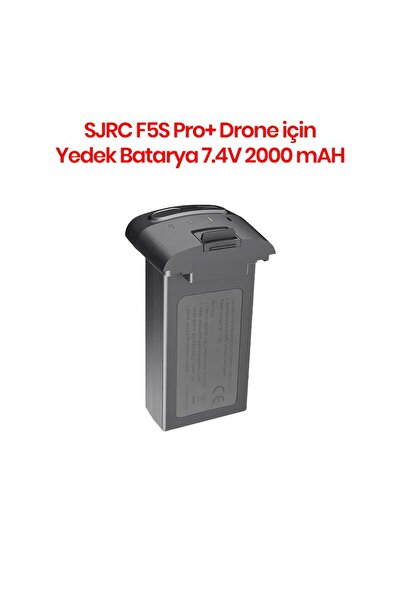 SJRC F5S Pro+ 4K Drone İçin Yedek Batarya Pil 7.4V 2000mAh