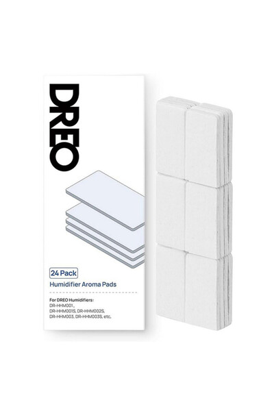 Dreo Aroma pads for air humidifiers DREO, 24 pcs, cotton,Suitable for use w/ ...