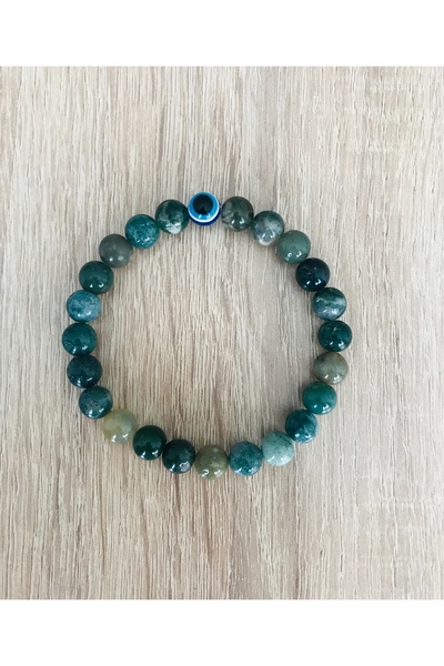 MK tasarım Nazar Energy Bracelet - Agate with Real Seaweed Mkt.1.101.49- the ...