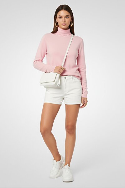 ETRO Women Allover Print Denim Shorts, Multicolor