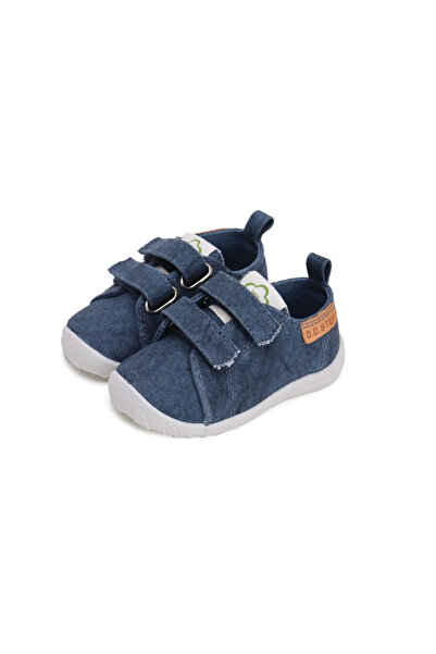 D.D.step Papuci hidrofobici pentru grădiniță/apoi la școală, din material naval