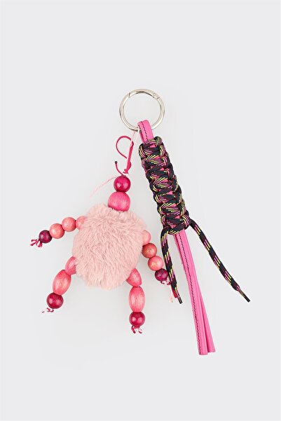 Elle Shoes Mor Çanta Charm Anahtarlık