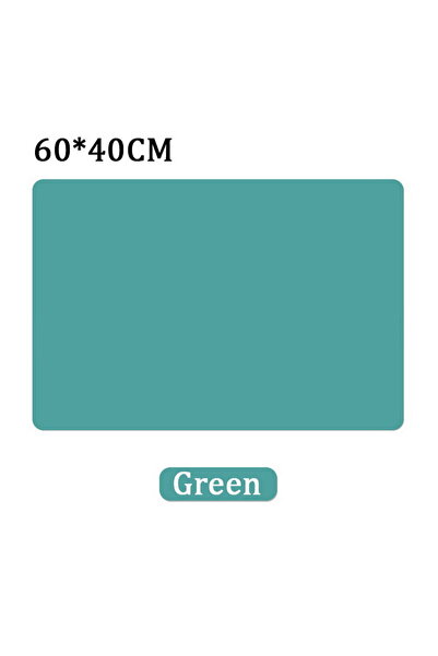 Choice9 قطعة واحدة، 60×40 سم، أخضر، مفرش طاولة فردي طاولة سيليكون مقاوم للماء...