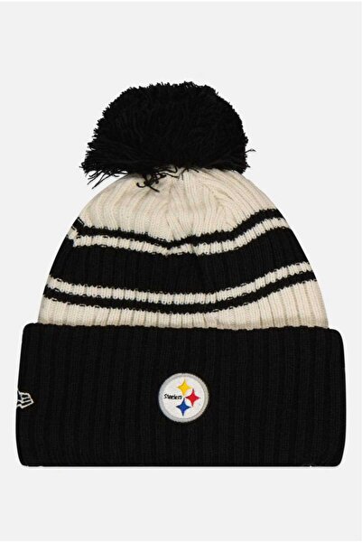 NEW ERA Pittsburgh Steelers 2022 Cuffed Pom Knit Beanie – Multicolor NFL Wint...