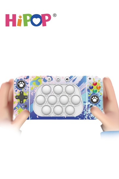 HIPOP ألعاب تململ للأطفال، ألعاب ضرب الخلد للأطفال، لعبة دفع الفقاعات السريعة...