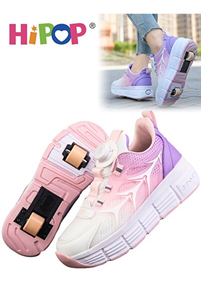 HIPOP Unisex Kids Roller Skate Shoes with High Quality,Fashional Girls Boys R...