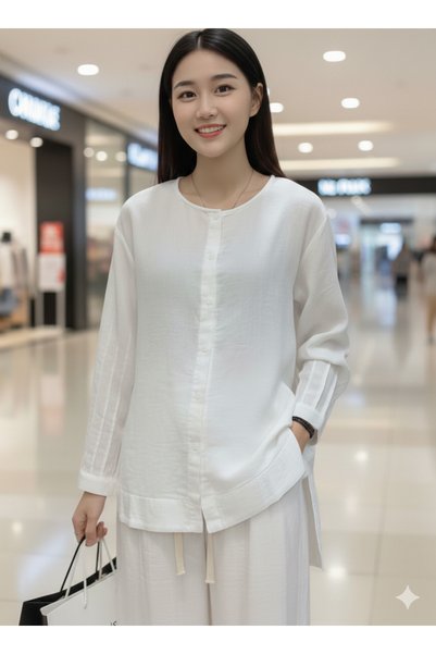 StepIntex Korean Style Loose Fit, Versatile Casual Shirt