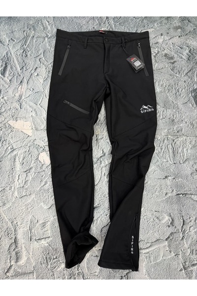 SIFIR4 Unisex Softshell Kayak & Kışlık Pantolon – Polarlı, Su & Rüzgar Geçirm...