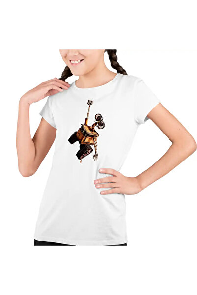 OEM Tricou Copii Fete Wall-E Agatat Greiere Viitor SF Robotel Reciclare