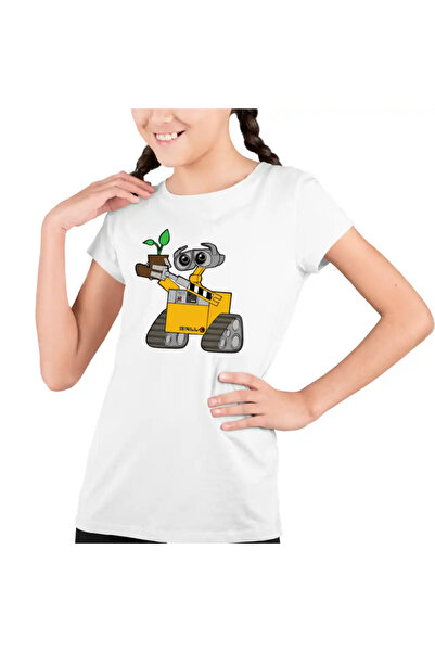 OEM Tricou Copii Fete Wall-E Planta Papuc Bocanc Cartoon Desene Animate