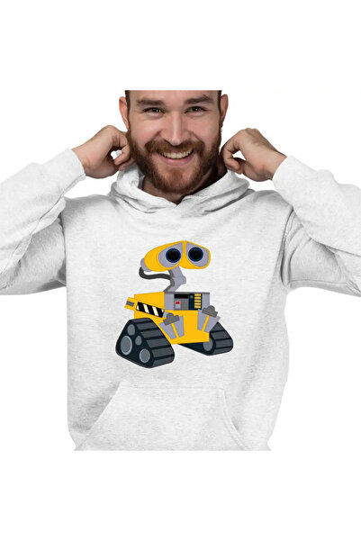 OEM Men's Hoodie Wall-E Future Adventures SF Robot Recycled Garbage