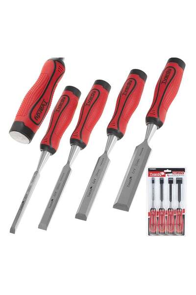 GEKO SET DALTI PENTRU LEMN 10-25mm 4 PIESE