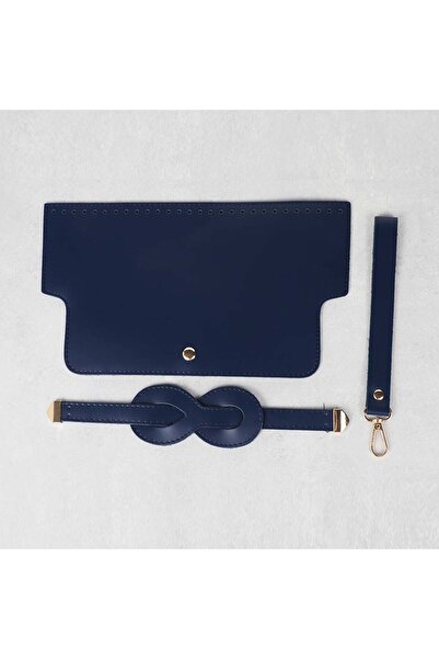 Ritzz Bellis Cover Handbag Set - Navy Blue