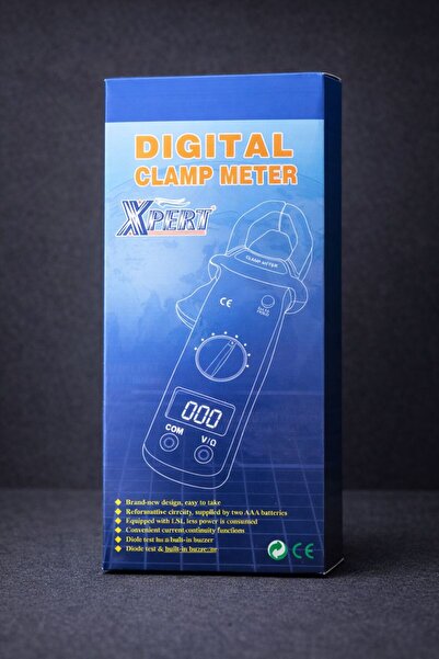 Xpert Digital Clamp Meter – AC Current Measurement, Diode & Continuity Test, ...