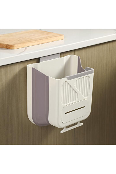 Arabest سلة مهملات قابلة للطي، سلة مهملات قابلة للطي للمطبخ، سلة مهملات معلقة...