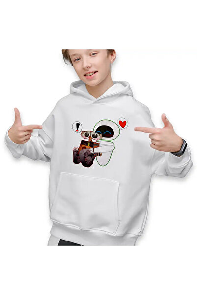 OEM Hanorac Copii Baieti Wall-E Love Eve Dragobete Valentines Day Romantic