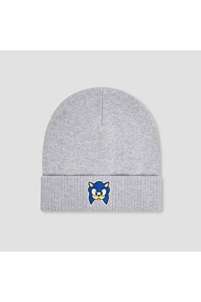 CPLG قبعة شتوية مطرزة بشخصية سونيك القنفذ