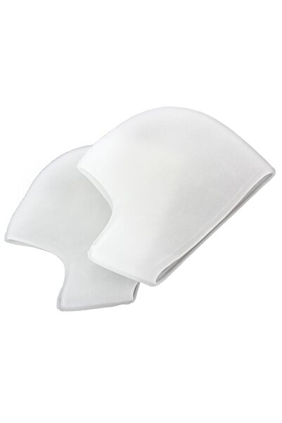 Aptel Set 2 protectii calcai, silicon, alb, 33-45 cm