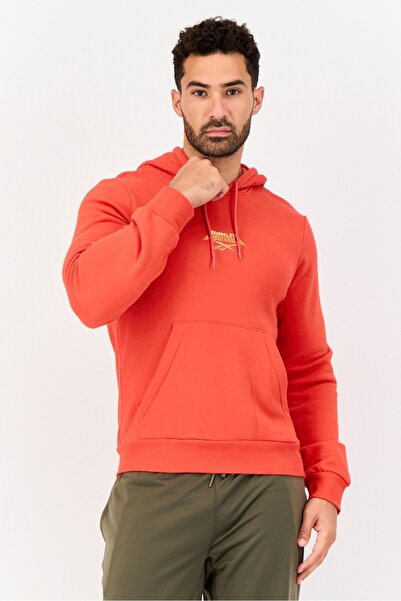 Reebok x Kung Fu Panda Men Sportswear Fit Long Sleeve Outdoor Hoodie, Red