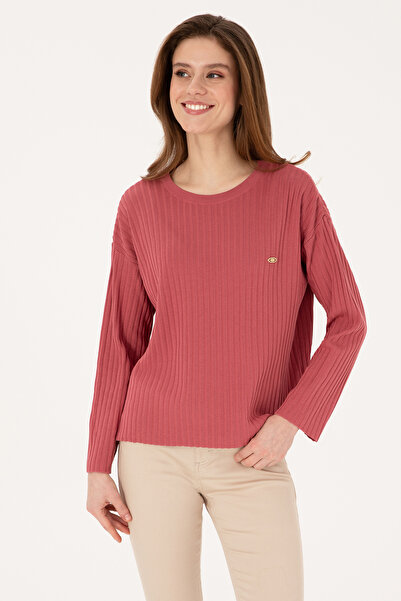 U.S. Polo Assn. Women's Pink Sweater 50314796-Vr167