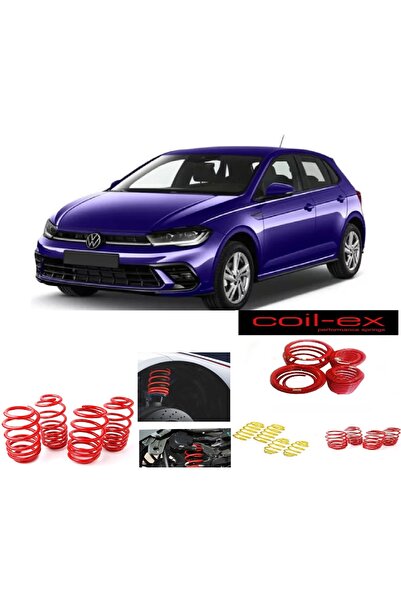 X POWER TUNİNG VW POLO 2017-2023 MK6 COİL-EX 4.5 CM HELEZON SPOR YAY