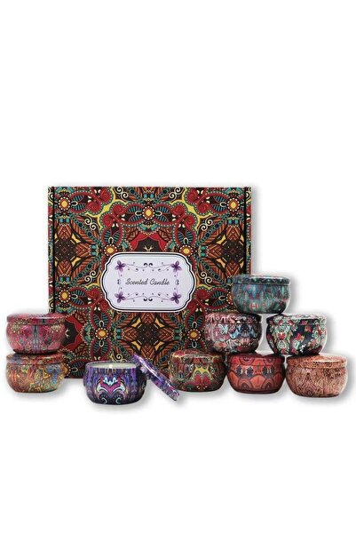 Bukela مجموعة شموع معطرة للاستحمام (9 قطع)