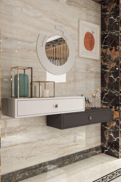 Givayo Mobilya BARD DRESUAR - İkili Model - Duvara Monte Kullanım