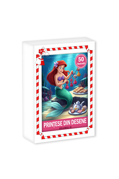 Legendary Gifts Martisor de colorat, format A6 in cutie, model: Printese din ...